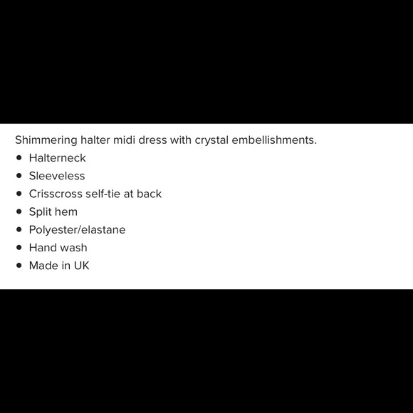 Shimmering Halter Dress - Picture 9 of 9